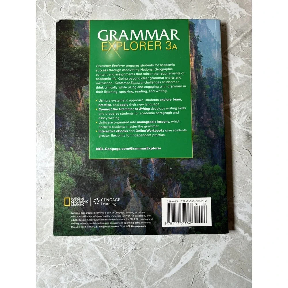National Geographic Learning Grammar Explorer 3A Free Shipping‎